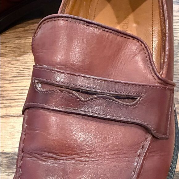 Covington Rich Brown Leather Loafers main image 7